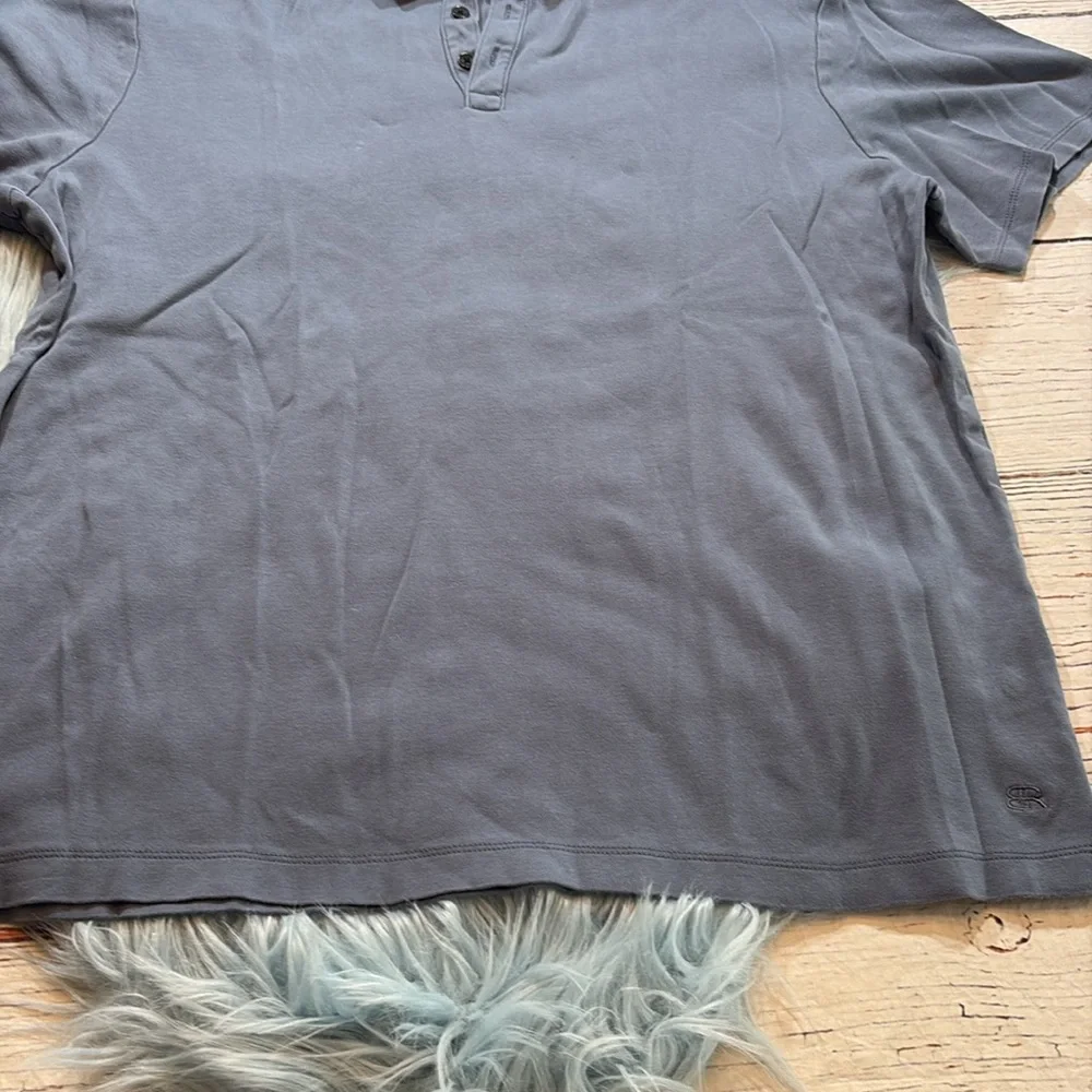 Banana Republic Slate Short Sleeve Polo sz XL